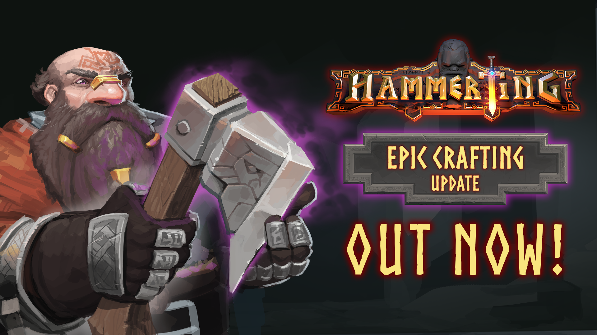 HAMMERTING Releases November 16th Play the new Epic Crafting Update NOW!