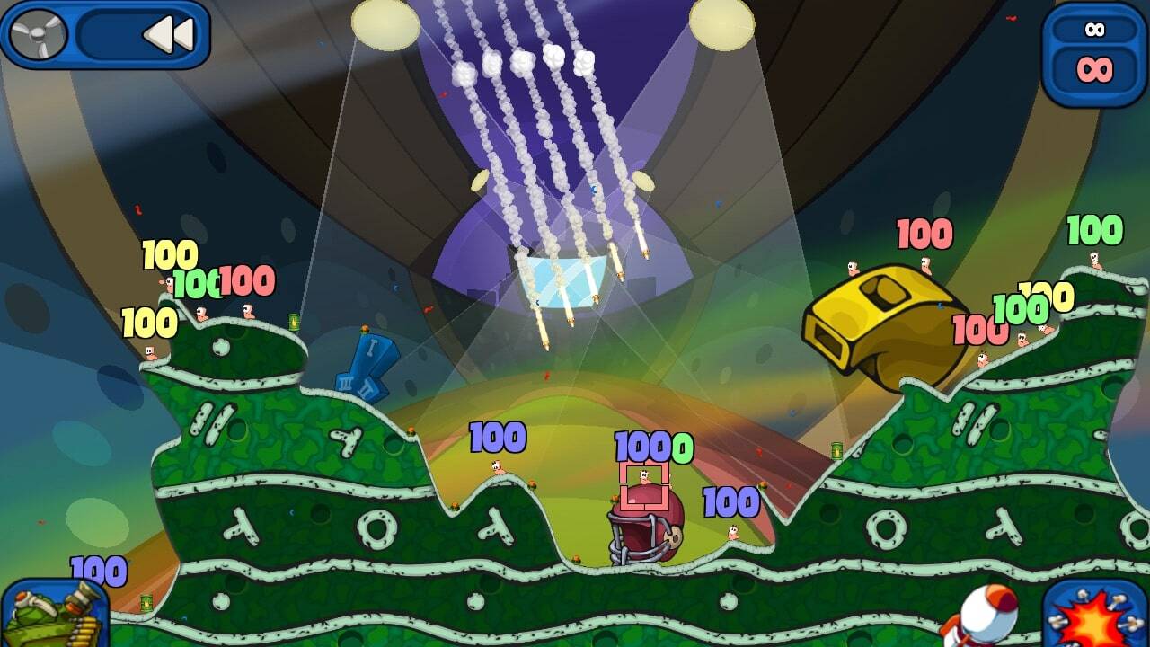 Jeu PC Worms 2 + Worms Armageddon CD-ROM - Très Bon état, Boîte Et Instructions