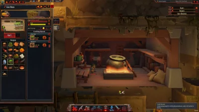 Screenshot taken from Hammerting showing the crafting process