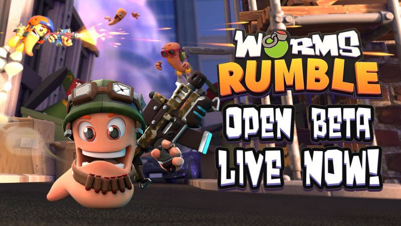 Worms Rumble tem trailer de lançamento divulgado