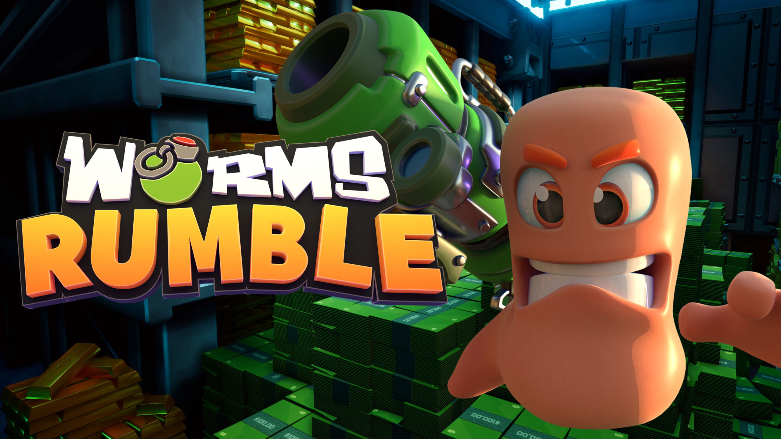 Worms Rumble tem trailer de lançamento divulgado