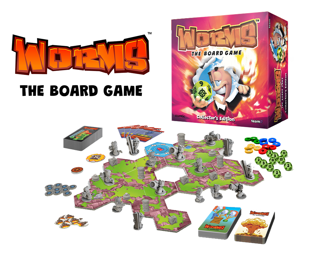 WORMS board game